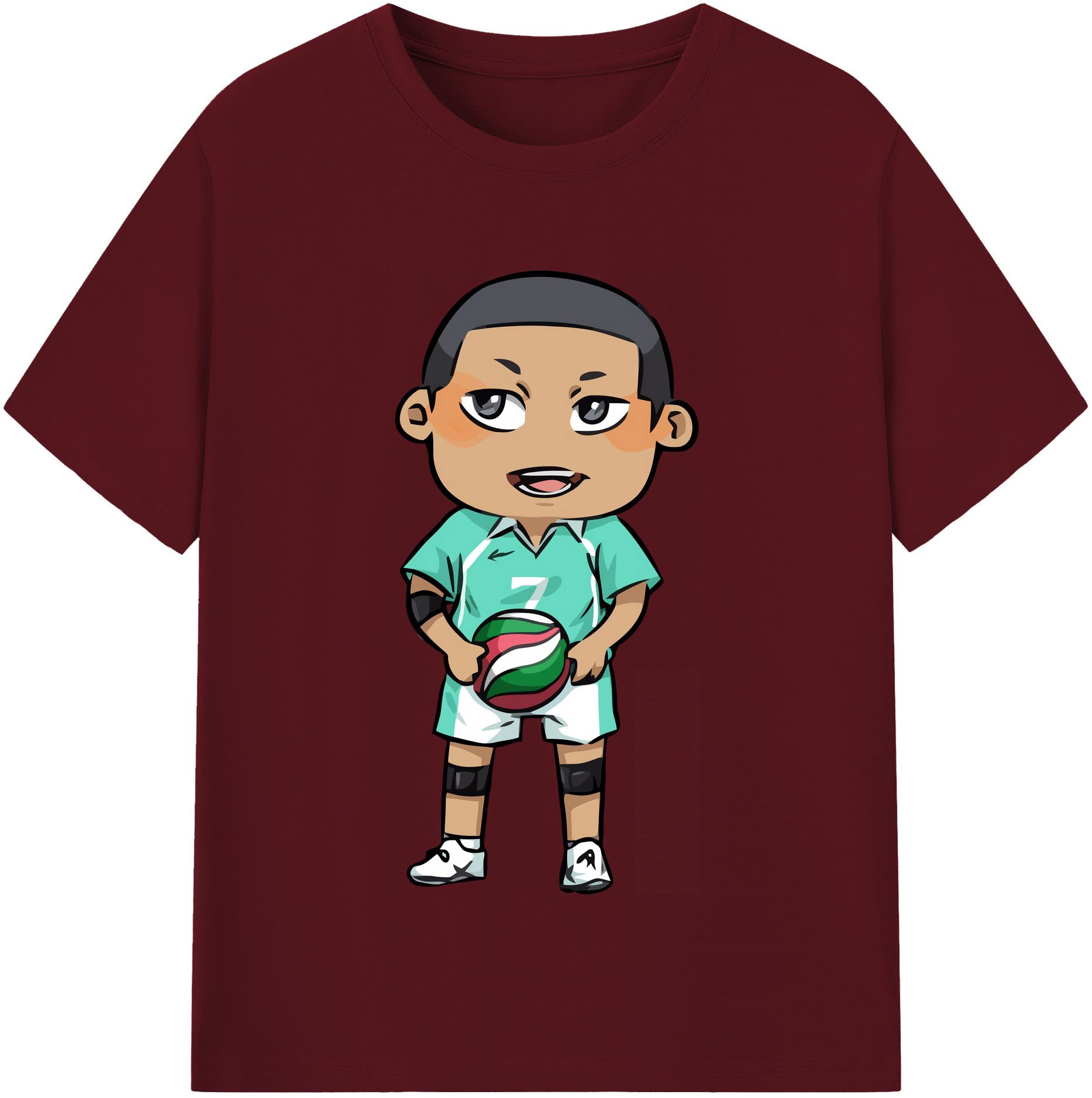 （画像用） ハイキュー!! Haikyu!! 綿100％半袖Tシャツ（フロントプリント）